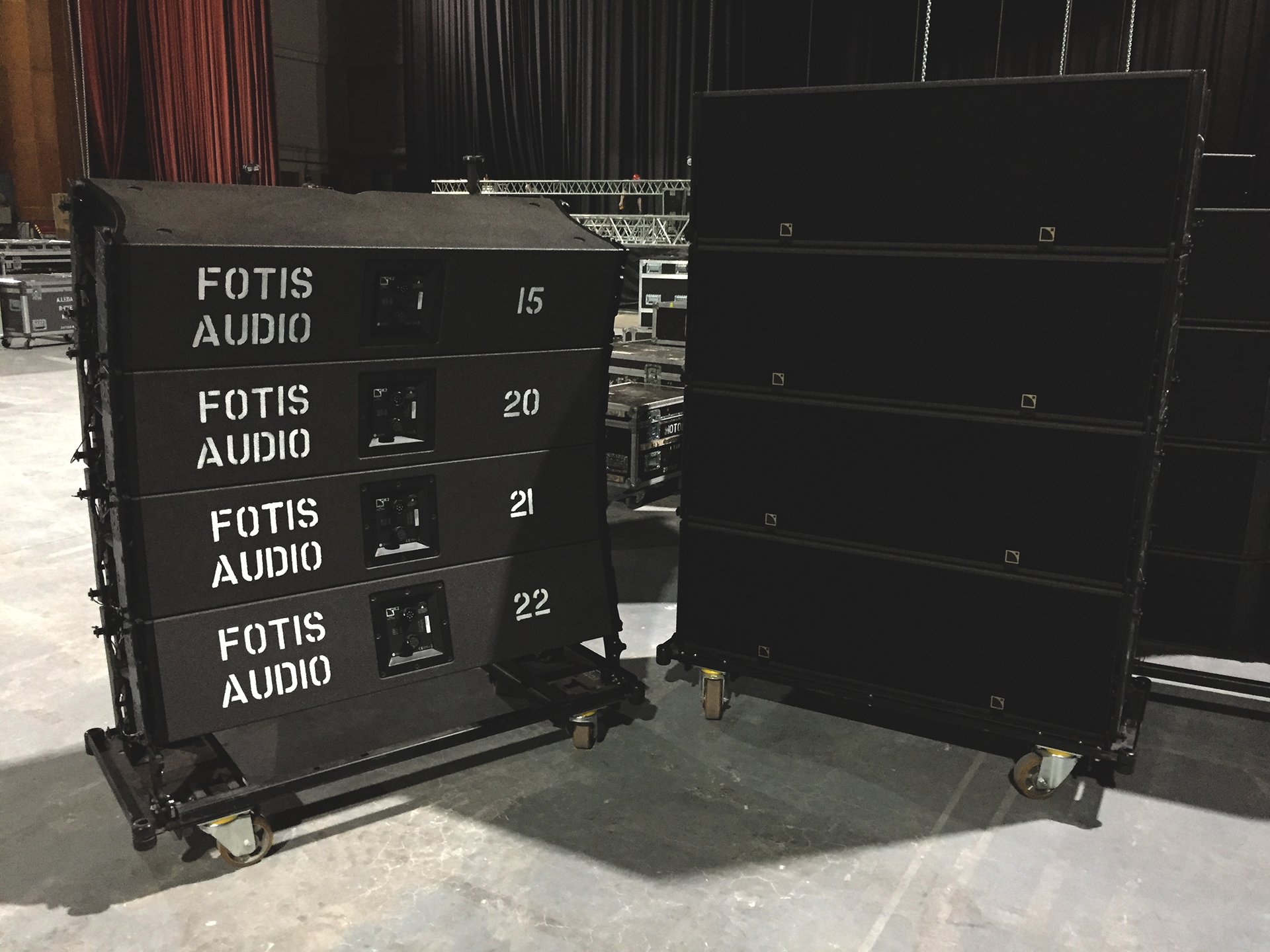 Preparation for Thirty Seconds To Mars.